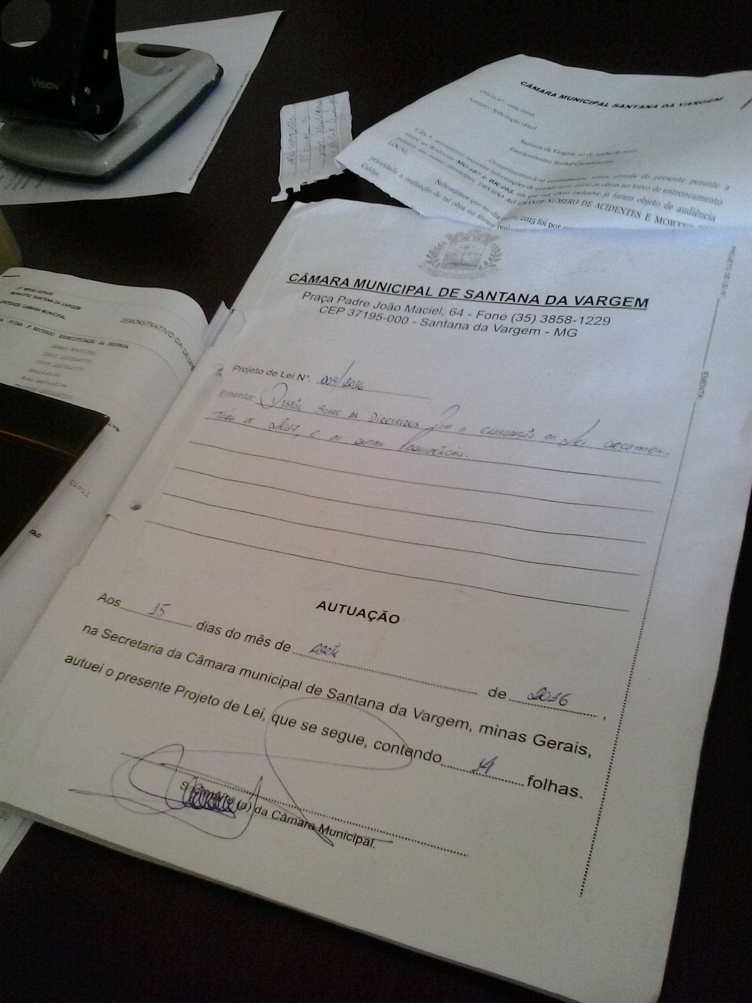 Aprovado Projeto de Lei que dispões sobre as diretrízes para elaboração da Lei Orçamentária de 2017 (LDO)