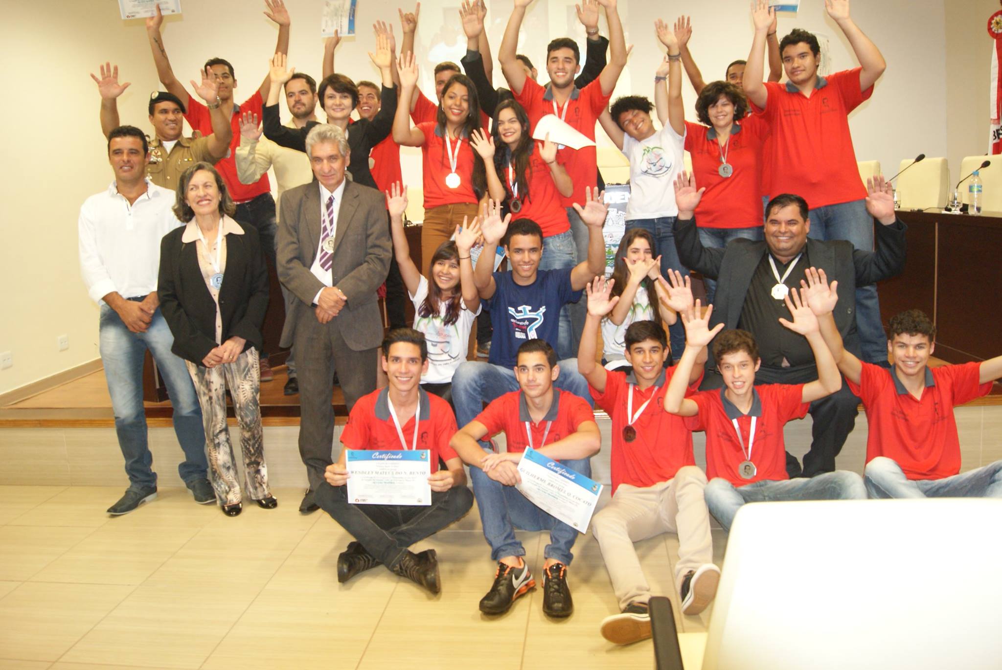 Entrega de Certificados aos Formandos do Parlamento Jovem Minas